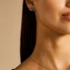 Sutton Butterfly Wings Multicolor Abalone Stud Earrings