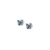 Sutton Butterfly Wings Multicolor Abalone Stud Earrings
