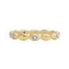 Sutton Evil Eye Gold-Tone Stainless Steel Band Ring