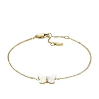 Sutton Radiant Wings White Mother-of-Pearl Butterfly Chain Bracelet Sutton Radiant Wings White Mother-of-Pearl Butterfly Chain Bracelet