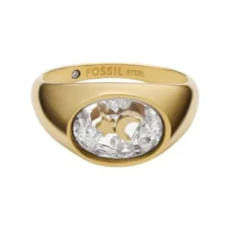 Sutton Shaky Glitz Gold-Tone Stainless Steel Moon and Star Signet Ring Sutton Shaky Glitz Gold-Tone Stainless Steel Moon and Star Signet Ring